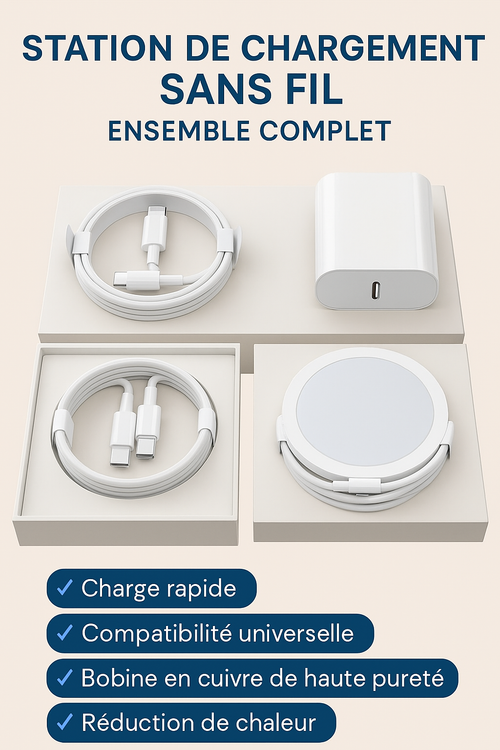 For Apple Magsafes Wireless Charger For iPhone 14 13 12 11 15 16 Pro Max Mini X XS XR Plus Fast Charging Type C Lightnings Cable